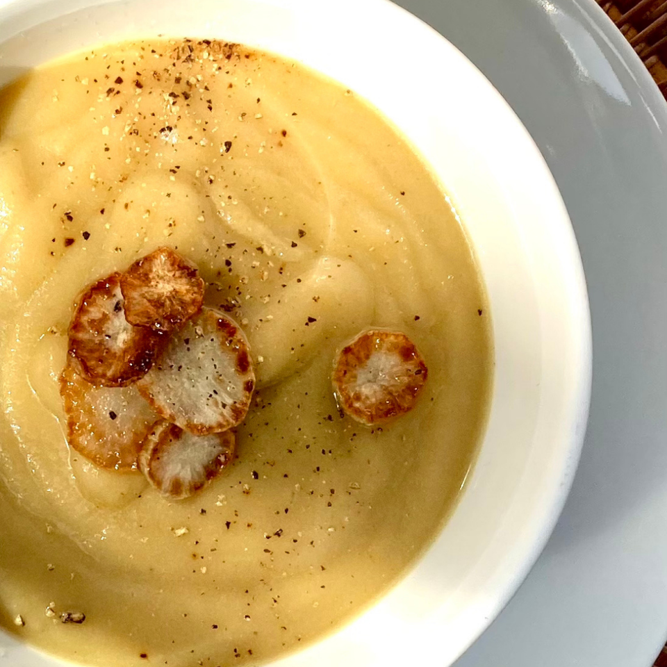 Super Prebiotic, Creamy Jerusalem Artichoke Soup