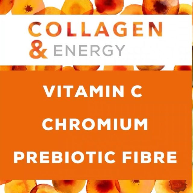 🍊🍊  USE CODE ENERGY30 and Save 30% until May 31st  🍊🍊   Ellactiva Collagen& Energy chews deliver clinically proven visible skin, hair and nail benefits, whilst helping you boost your energy levels uniquely combining optimised Bioactive Collagen Peptides® with Vitamin C, Chromium Picolinate and prebiotic dietary fibres.     Ellactiva Collagen& Energy chews are packed with optimised Bioactive Collagen Peptides® that ...⁠ ⁠    🍊 Increase skin elasticity⁠ 🍊    Significantly reduce wrinkles⁠    🍊 Decrease cellulite⁠    🍊 Strengthen hair and nails⁠    🍊 Increase skin pro-collagen concentration⁠ ⁠    Whilst, Vitamin C supports normal energy-yielding metabolism, Chromium Picolinate helps maintain blood glucose levels and Inulin, FOS and Resistant Starch help nourish gut-friendly microbiome to promote healthy digestion.     Whatever your reason, Collagen& Energy chews are here to give you that everyday glow and energy boost when you need it most!