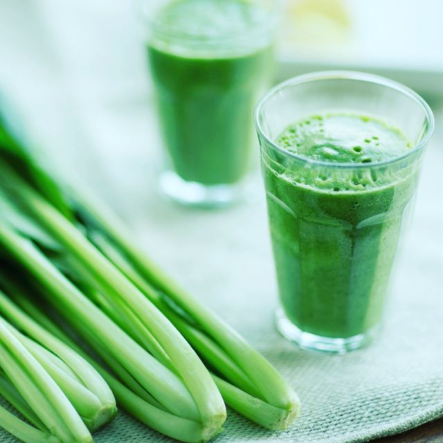 This yummy recipe is perfect for making simple, healthy green smoothies for Summer. Green smoothies provide a fast and easy way provide your body with filling, hydrating nourishment that keeps you full while helping you get your serving of fresh fruits and vegetables. 
 
 
Ingredients:
6-7 large stalks of celery 2 bananas  2.5 cups of pineapple 4 cups of water or as needed
 
Directions:
Place celery and water into your high-speed blender container first, followed by banana and pineapple, add ice to your taste. Blend thoroughly and enjoy!